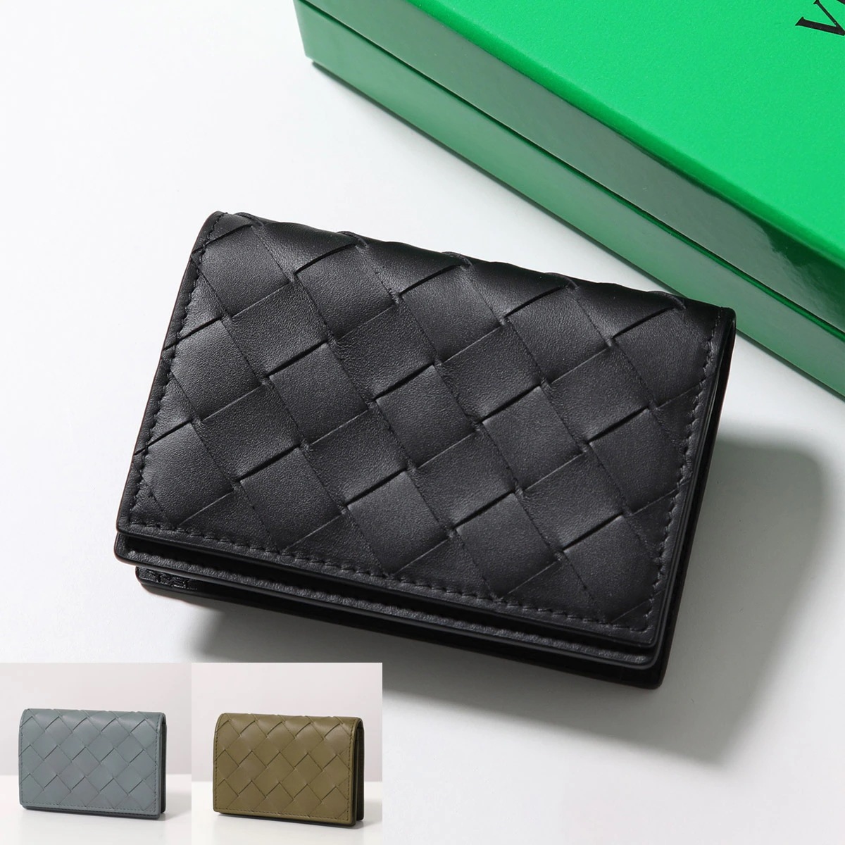 BOTTEGA VENETA ボッテガヴェネタ カードケース 605720 VCPQ3 メンズ レディース イントレチャート レザー 名刺入れ パスケース 定期入れ カラー6色 42,338円