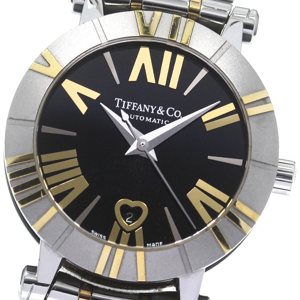 ティファニー TIFFANY&Co. Z1300.68.16A10A00A アトラス YGコンビ 自動巻き レディース 保証書付き_824128【中古】