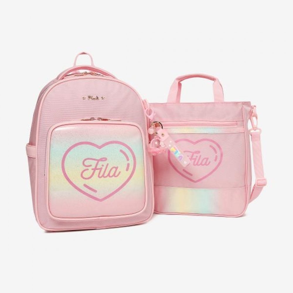 フィラキッズ 23SS新学期ラブキューピッドバックパックセット FK3BEF5002F_LPK