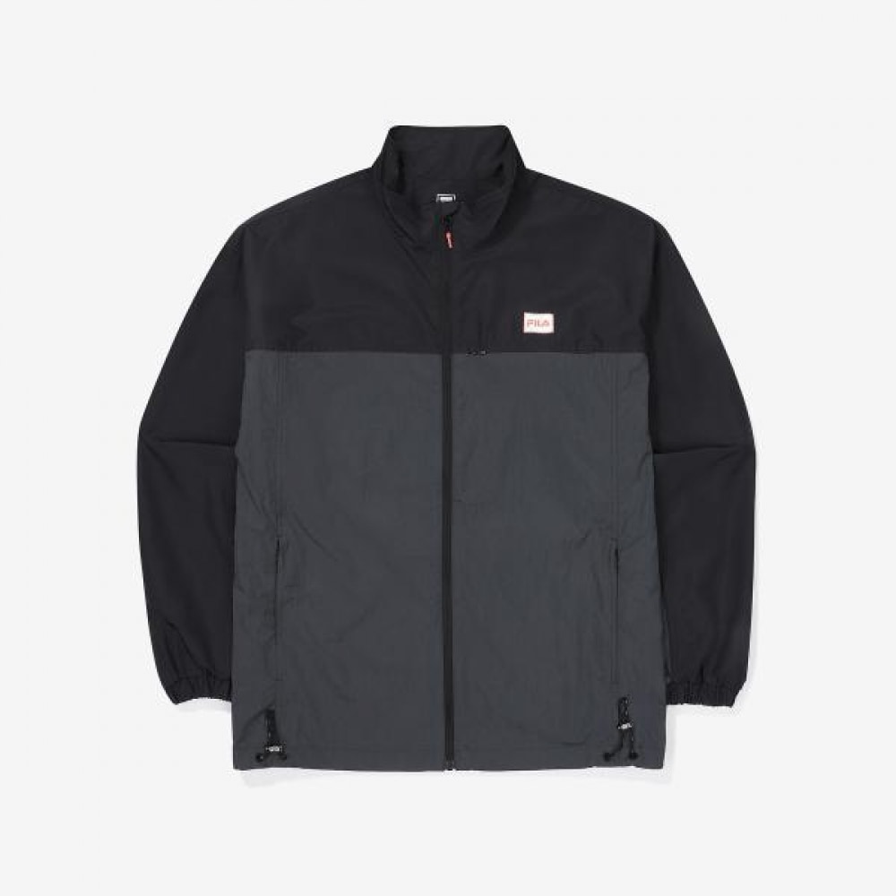 FILA フィラ スポーツ カラーブロック ウィンドブレーカー