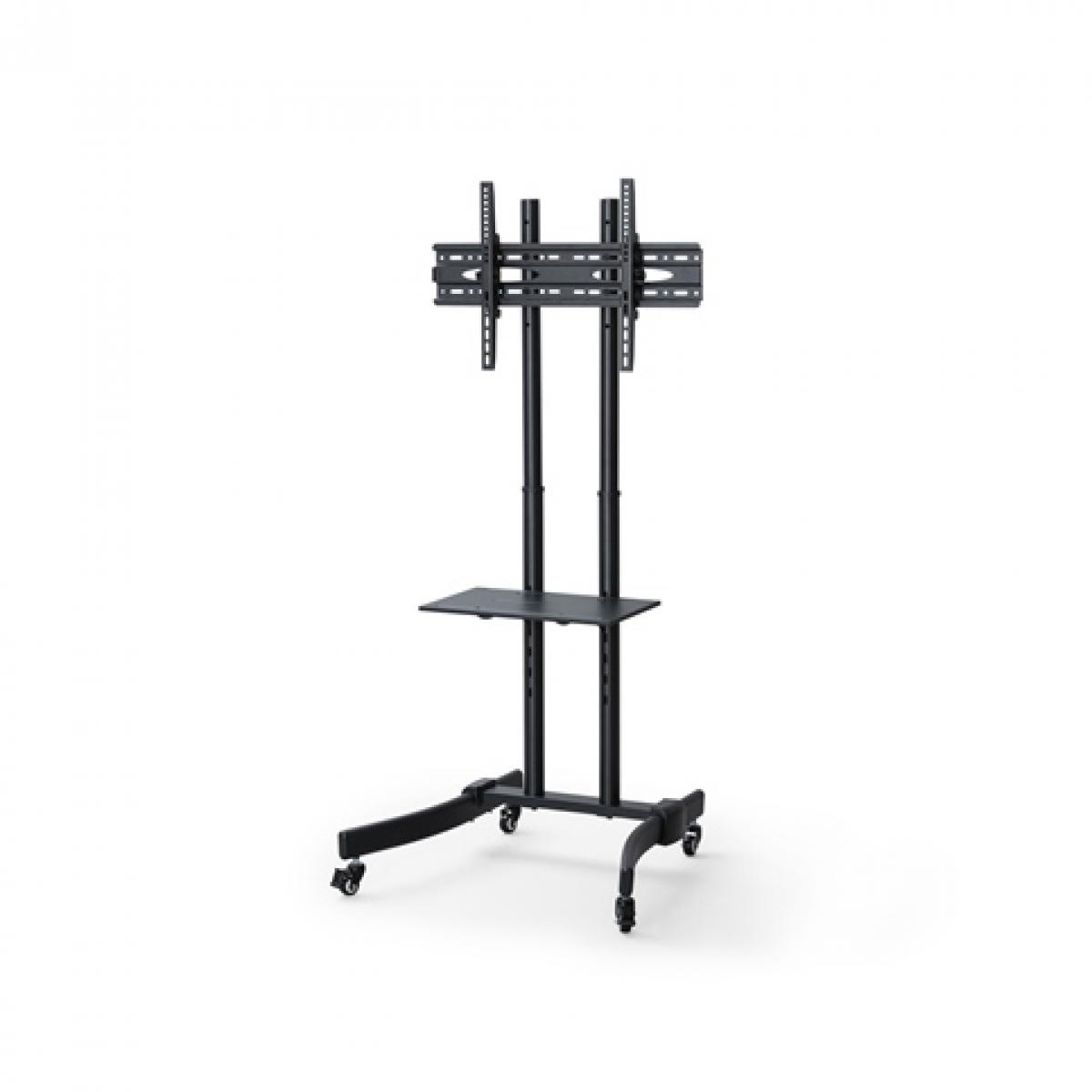 アイリスオーヤマ ディスプレイスタンド UTS-S7517S ブラック キャスター付
