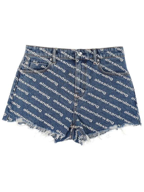 ALEXANDER WANG Women Shorts & Burmudas 4DC1214897 460 DENIM