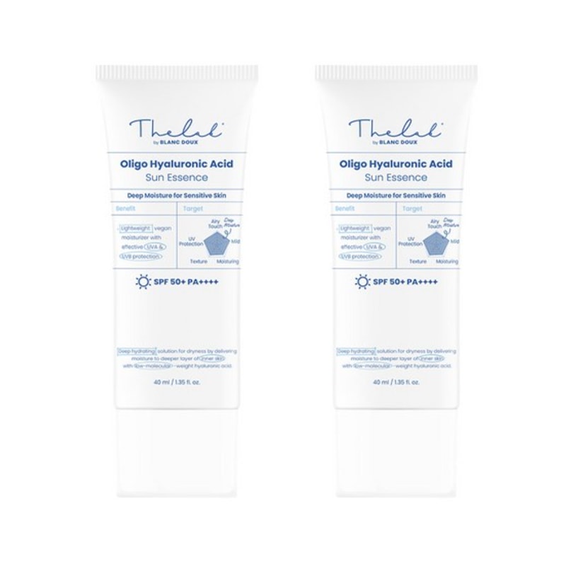 [1+1] オリゴヒアルロン酸 サンエッセンス SPF50+PA++++ 40ml+40ml / 韓国コスメ