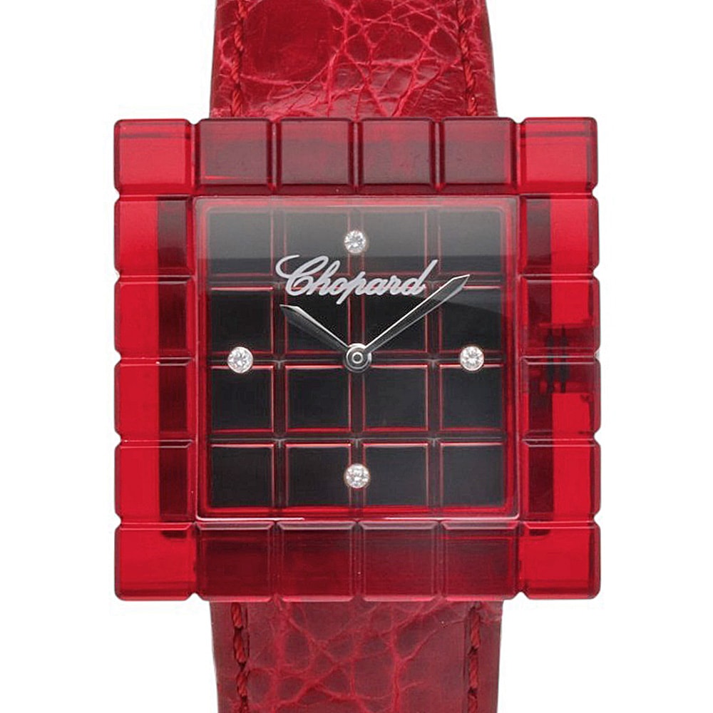 ショパール アイスキューブ ビーマッド 腕時計 プラスチック 12/7780 クオーツ 1年保証 Chopard 中古 71,390円