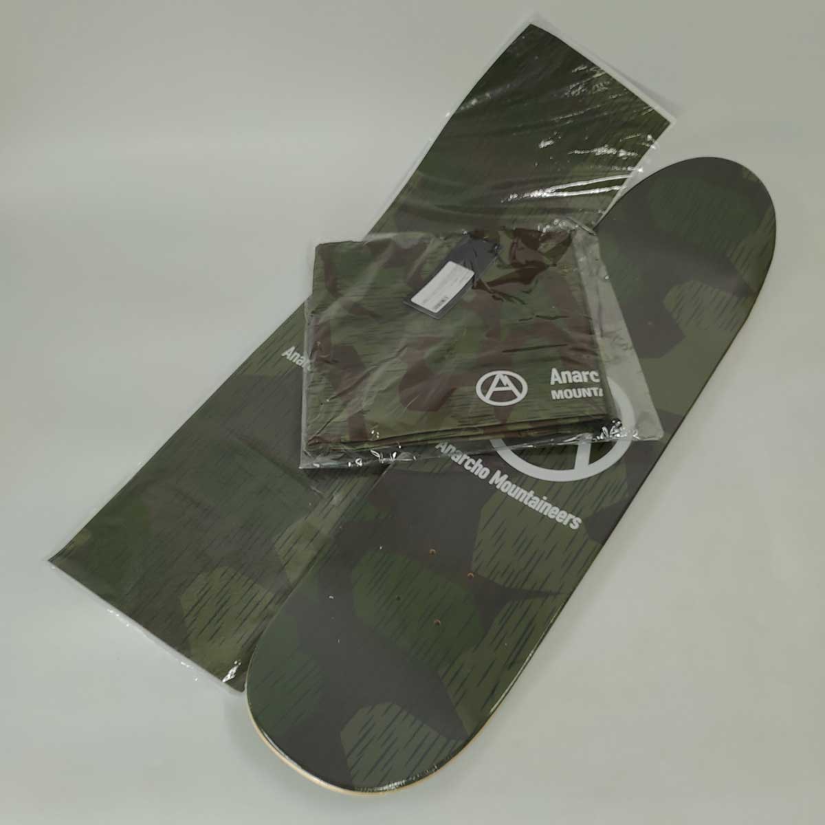 【中古・未使用品】バリスティクス×マウンテンリサーチ デッキ&ケース&デッキテープ BSPC-MR01 Ballistics×Mountain Research