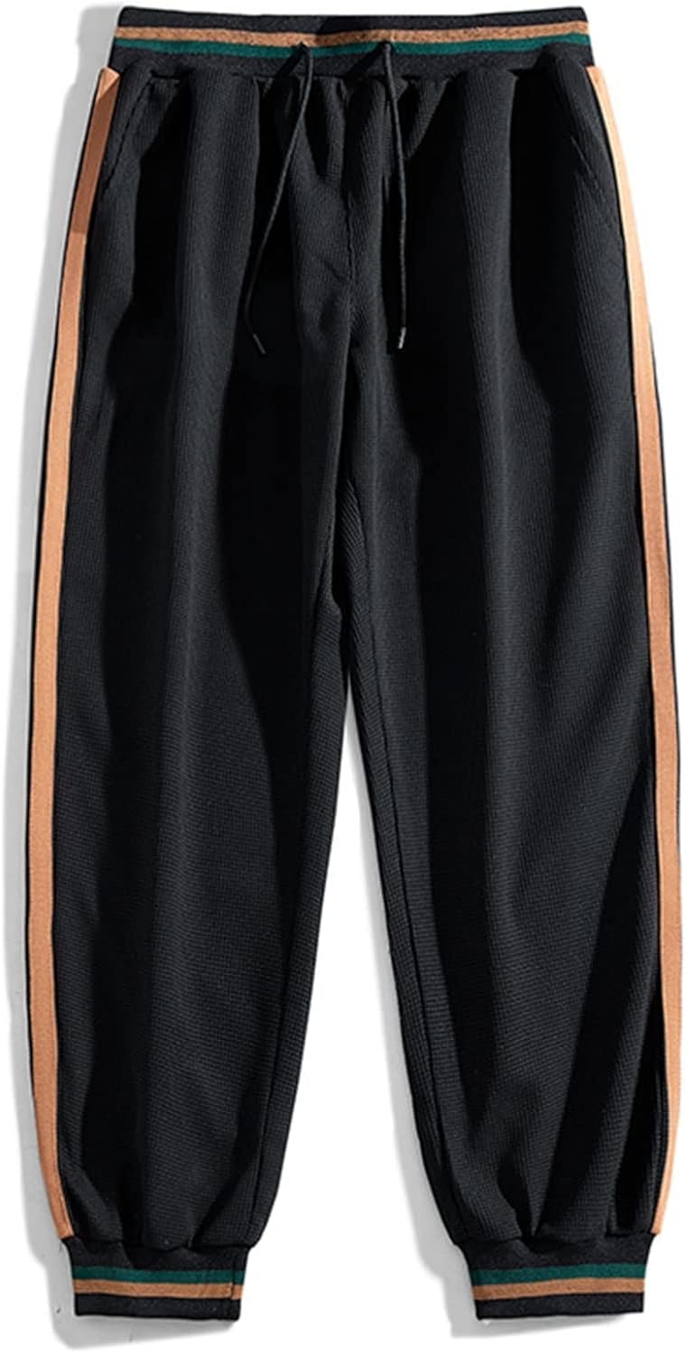 コーデュロイパンツ メンズ 秋 冬 M-4XL パンツ ワイド 大きいサイズ カジュアル おしゃれ 男性用 ロングパンツ バギー スウェットパンツ サイドライン ダンスウェア ヒップホップ ス