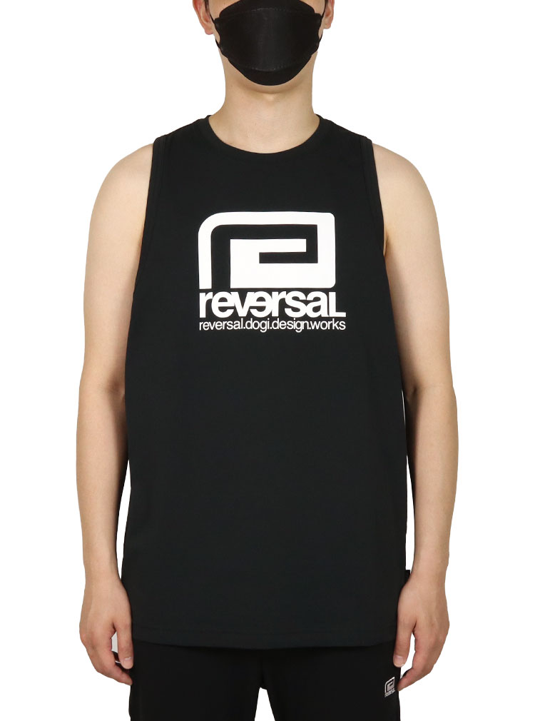 リバーサル タンクトップ reversal ノースリーブ トップス メンズ レディース ブランド 大きいサイズ おしゃれ おすすめ 人気 黒 格闘技