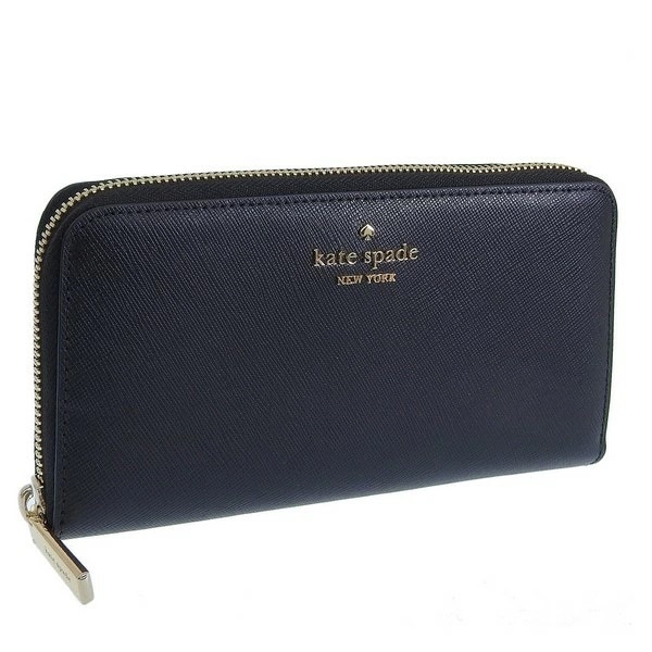 ケイトスペードニューヨーク kate spade new york レディース 長財布 ラウンドファスナー ブラック アウトレット ki364-001