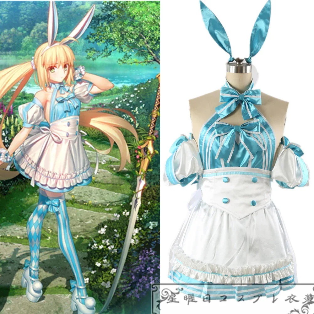 1190FateGrand Order FGO アルトリアキャスター 第二段階 水着 コスプレ衣装 コスチューム ハロウィン 変装 仮装