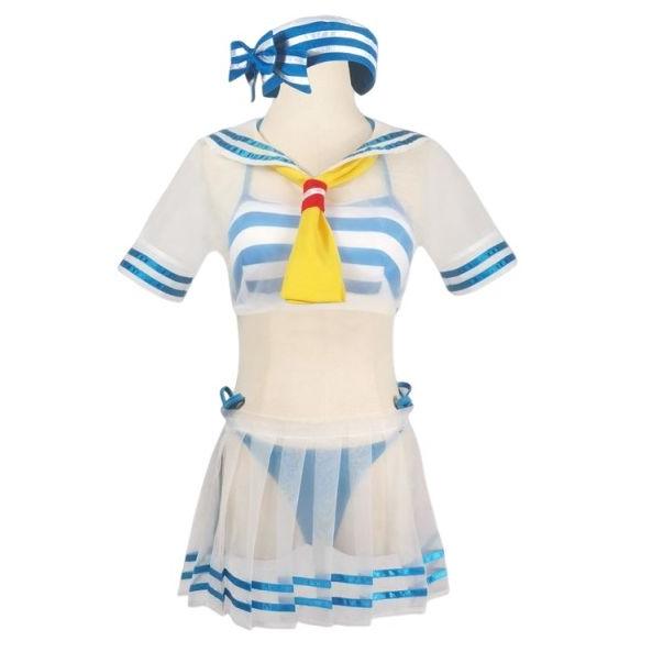 ハロウィン Re:ゼロから始める異世界生活 風 リゼロ レム 服 スタイル 水着 コスチューム コスプレ衣装 9点セット サイズ SXL