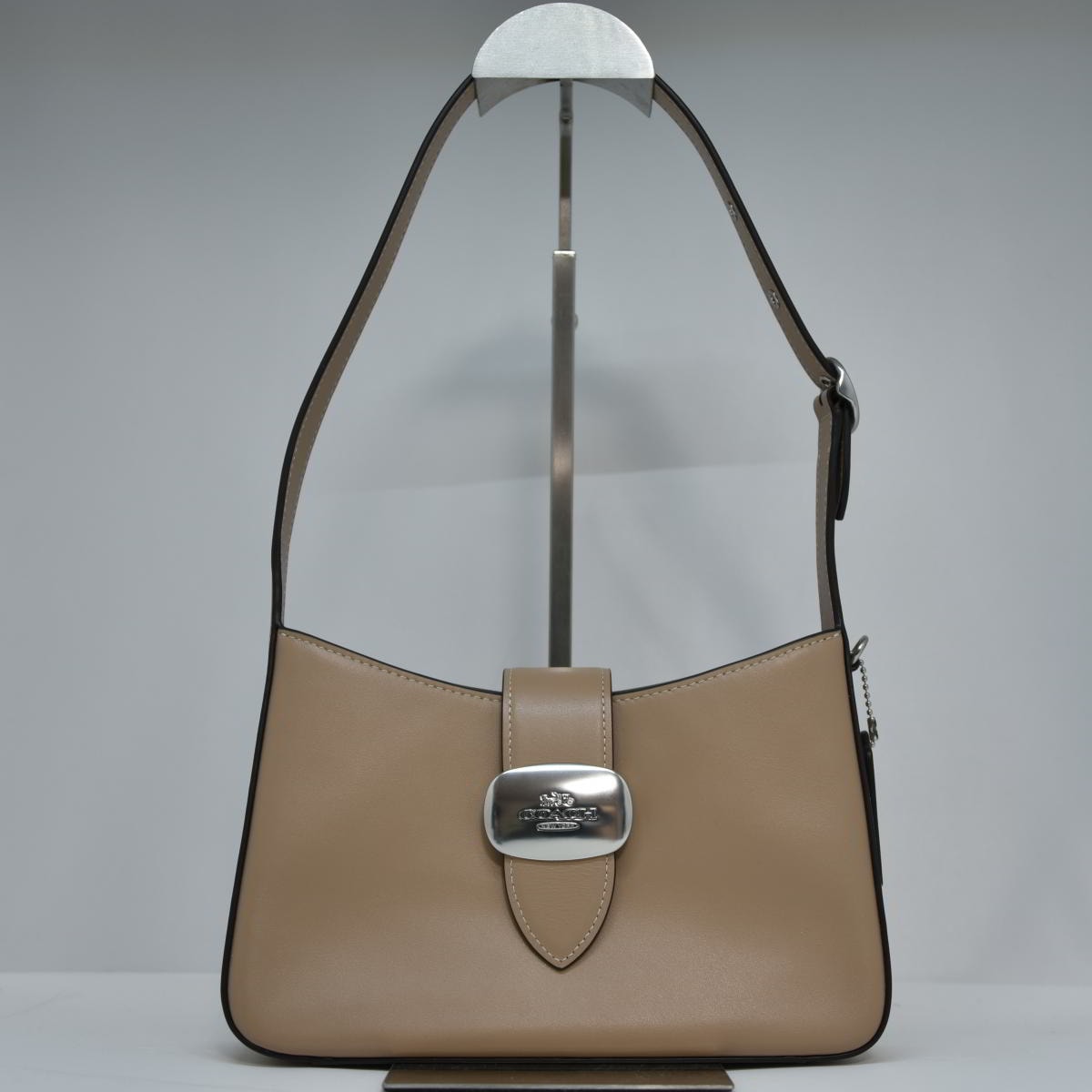 未使用品 バッグ レディース ショルダーバッグ レザー エライザ ショルダーバッグ CP004 SV/TP トープ