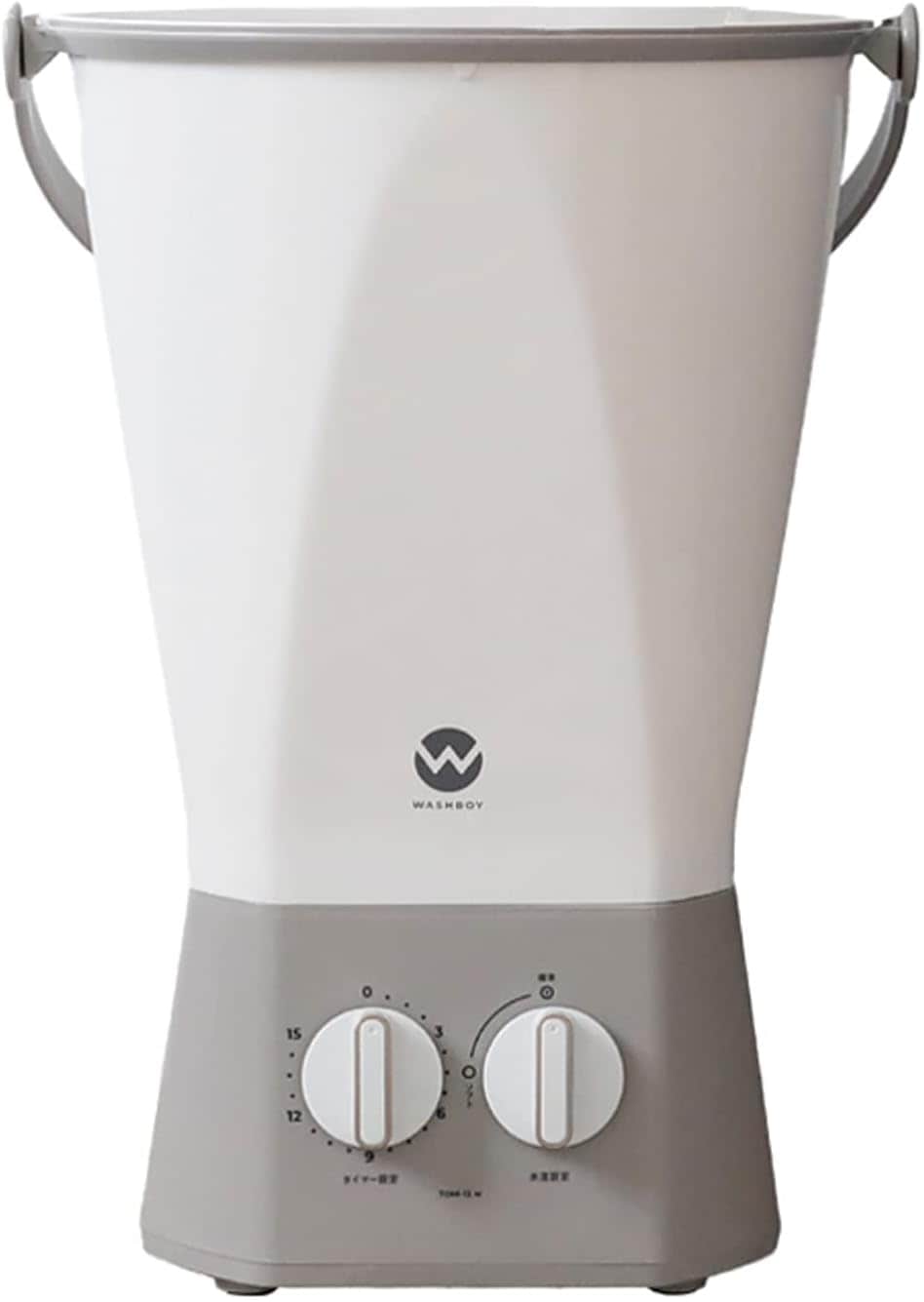 シービージャパン 小型 バケツ 洗濯機 [抗菌仕様] ホワイト 予洗い 事前洗い 靴洗い ウォッシュボーイ TOM-12f comtool