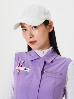 本物のPEARLY GATES GOLF レディース フリンジ付きPGパッチボールキャップハット