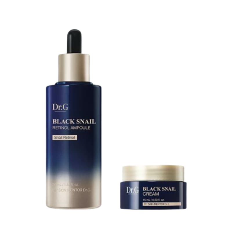 ブラックスネイル レチノール アンプル企画(アンプル 50ml 大容量 + クリーム 15ml)