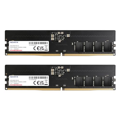 ADATA AD5U480016G-DT-I [DDR5 PC5-38400 16GB 2枚組]