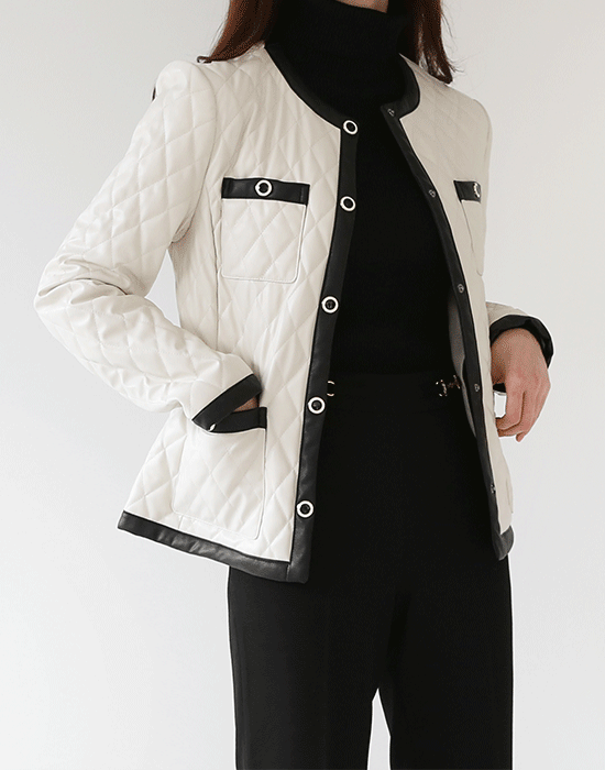 J.BLANC　ノーカラージャケット