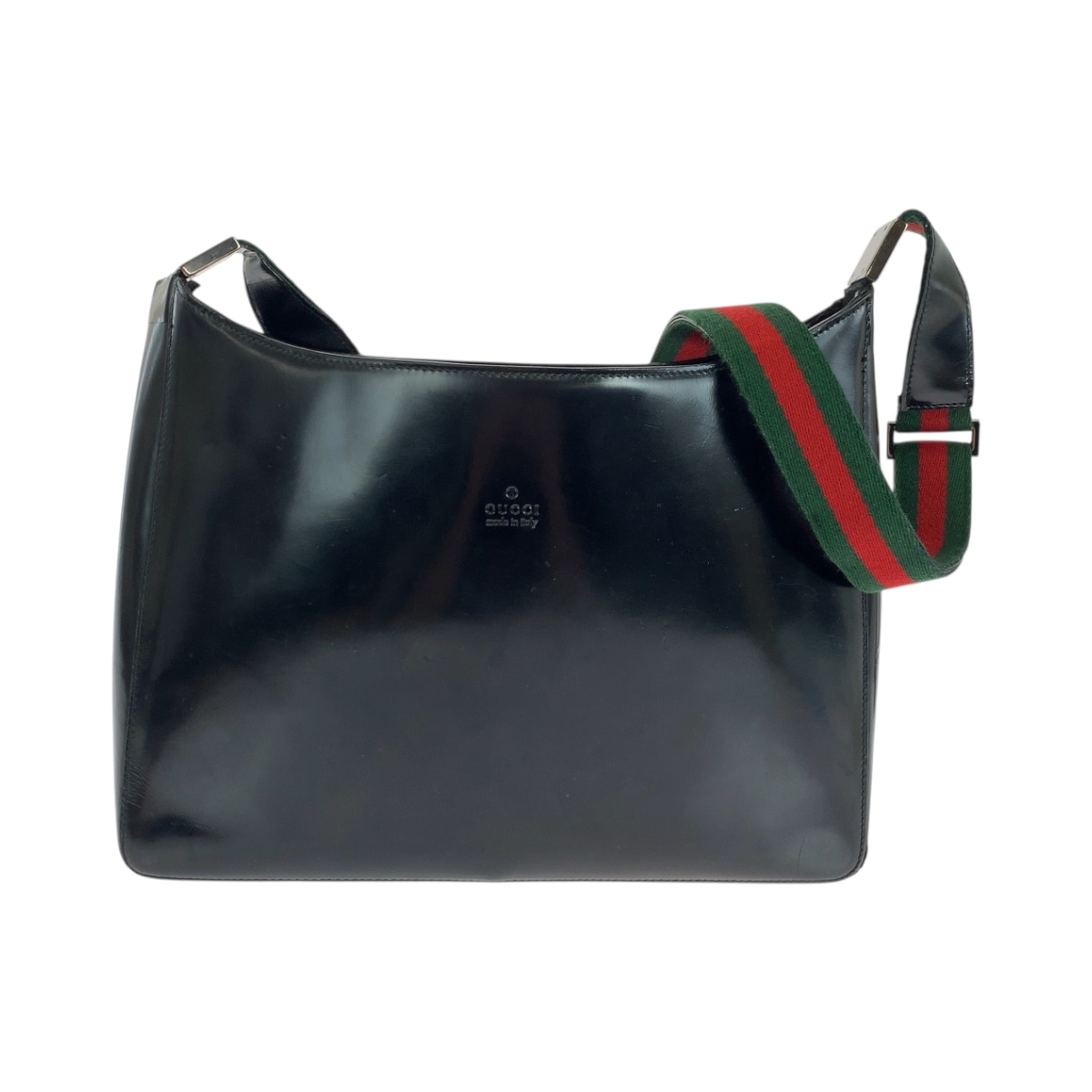 シェリーライン ブラック 黒 シルバー金具 パテントレザー 001 3246 ショルダーバッグ 肩掛け レディース 503796ショルダーバッグ