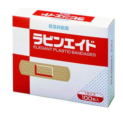 他サイト： 救急絆創膏 ラビンエイド 100枚の商品画像