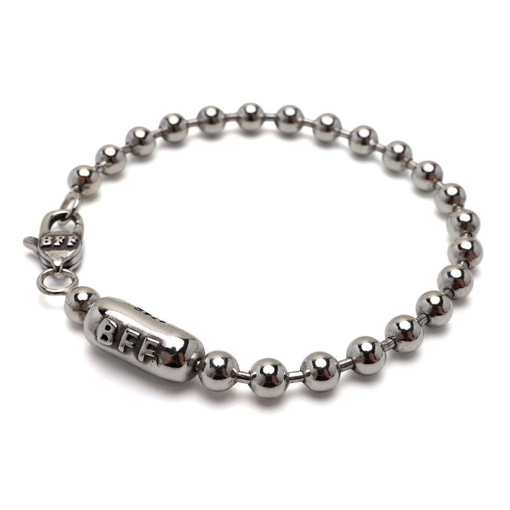 BFF S925 ボールチェーンブレスレット 幅5mm [bffbs002-5mm]