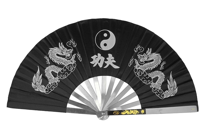 鉄扇 カンフー ファイティング ブラック MASTER CUTLERY 2510-B 扇 扇子 男性用 女性用 鉄扇子 鉄 黒 団扇 せんす 護身用 護身グッズ
