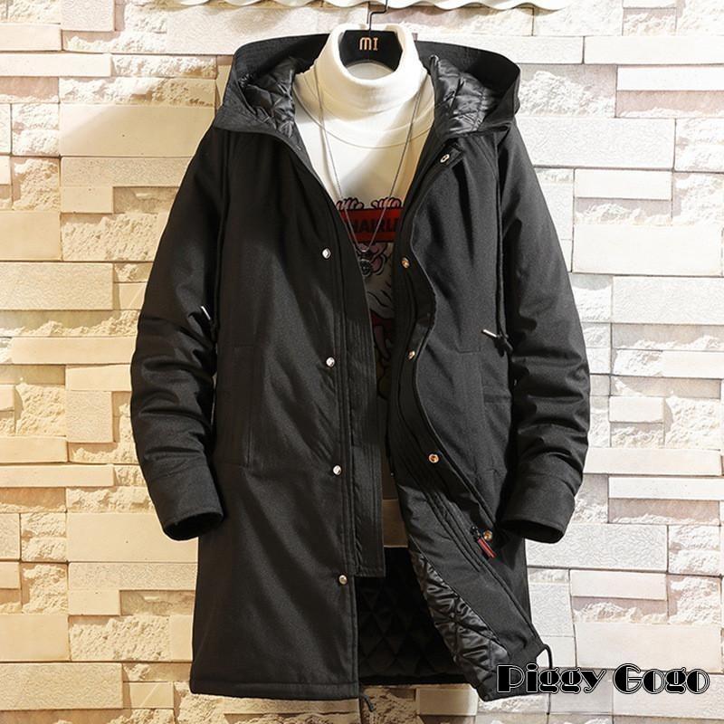 中綿コート ダウンジャケット メンズ ロングコート ジャケット 中綿入り トレンチコート マウンテンパーカー 防寒 秋冬 暖かい アウター 大きいサイズ 6,092円