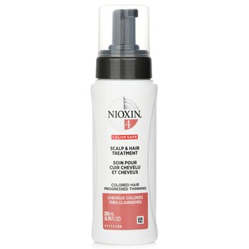 Nioxin ダイヤメーター システム 4 スカルプ & ヘア トリートメント (カラー ヘア, プログレス シンニング, カラー セーフ)