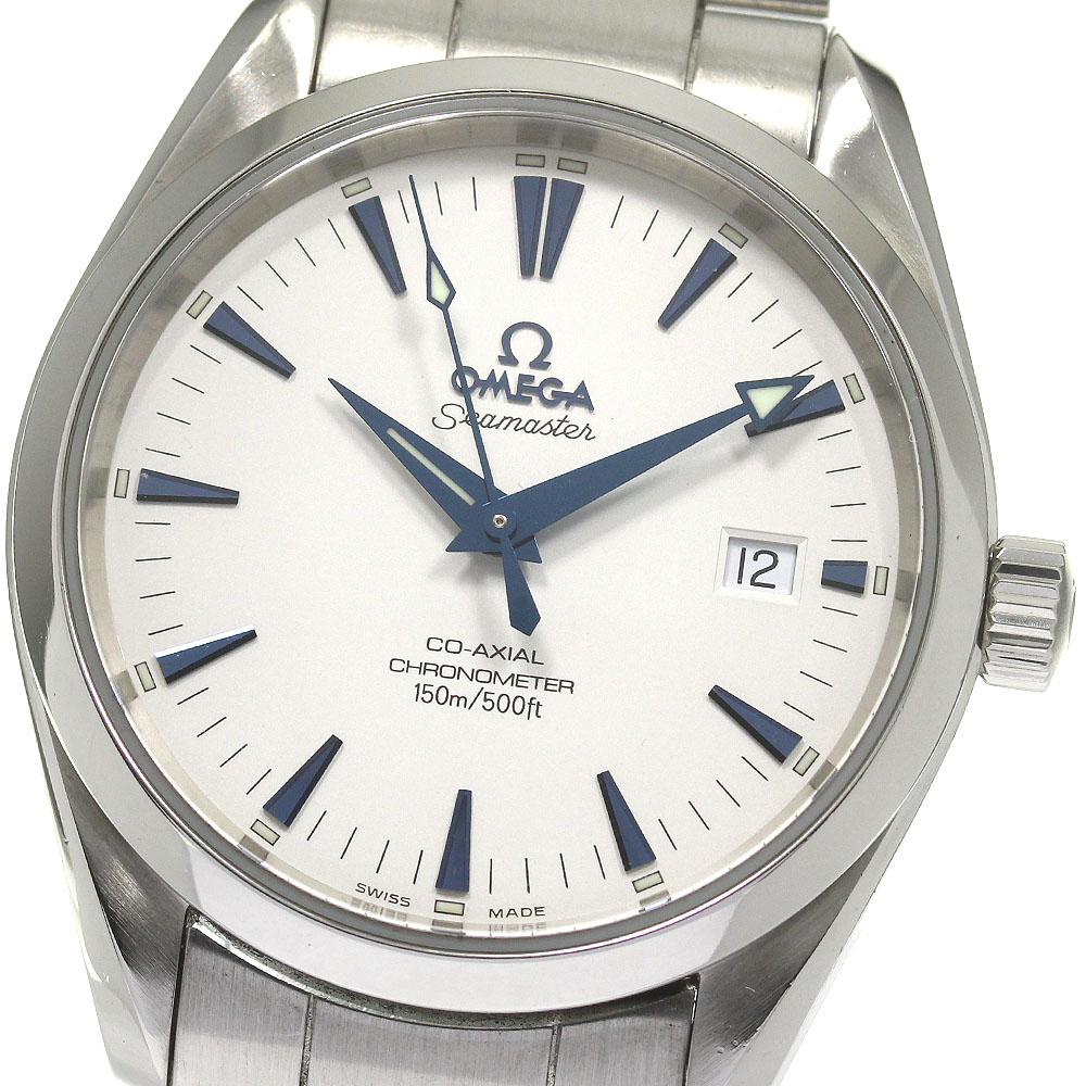 オメガ OMEGA 2503.33 シーマスター アクアテラ コーアクシャル デイト 自動巻き メンズ _823337【中古】