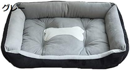 犬 ベッド 春 おしゃれ ペットベッド ひんやり 60*45CM 冬 洗える クールマット ペット用ベッド 安眠 ソファー 冷感 中型犬 クッション 寝床 ワンちゃん 犬用 寒さ対応 通気性 犬猫兼用