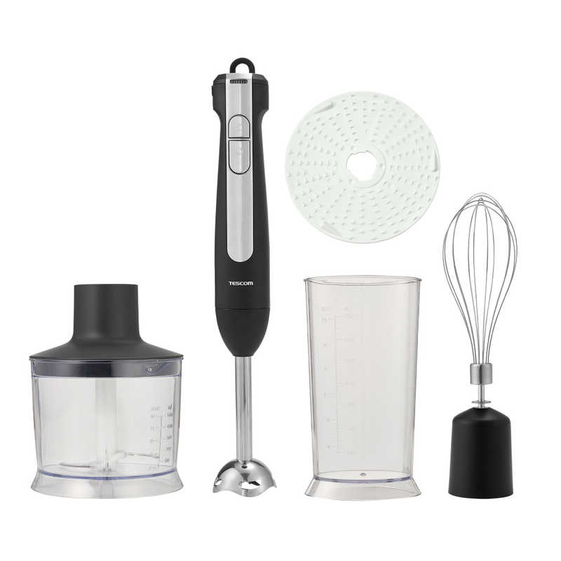 テスコム　コードレスハンドブレンダー (ブラック)　TBL70A-K