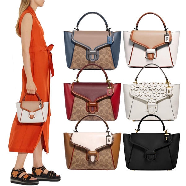 C699 コーティングキャンバス レザー シグネチャー スノーフレーク ミニ セレナ クロスボディ 2WAY カーキゴールドマルチ