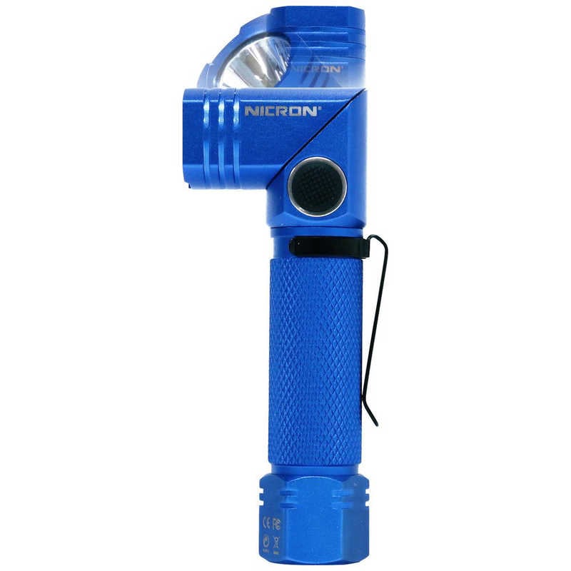 NICRON　首振り ブルー 600LM 充電式　B74