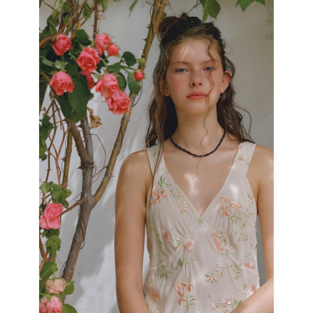 VINTAGE HOLLYWOOD Vine Beads Necklace VH2435NE011M