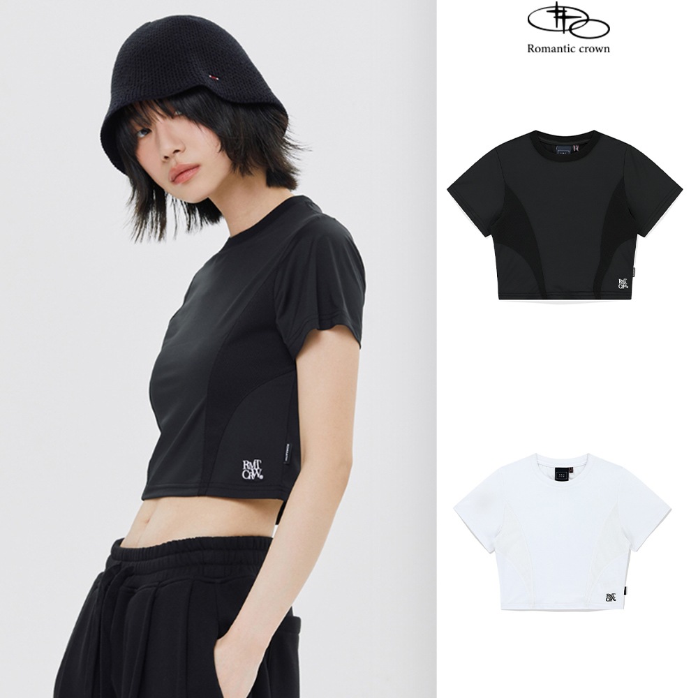 【ROMANTIC CROWN】 BASIC CROP SPORT JERSEY