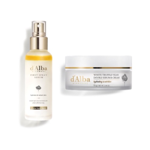 ホワイト トリュフ ファースト スプレー セラム 100ml + ホワイトトリュフダブルセラム＆クリーム 70g, 2個