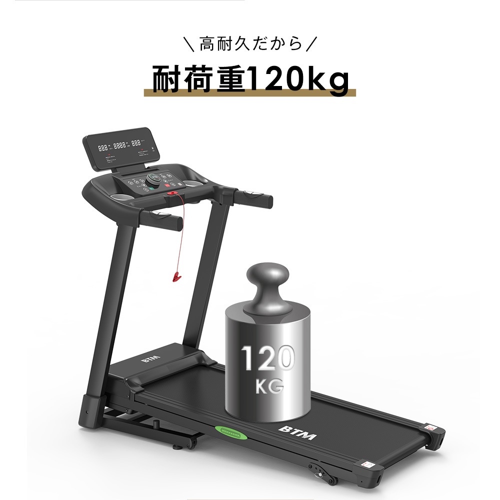 ルームランナー 家庭用 電動 MAX14km/h 折りたたみ 傾斜角度4段階調整 心拍数測定 ダイヤル式速度調整 ランニングマシン トレーニング ダイエット ダイエット器具 フィットネス 31,987円