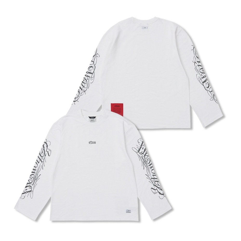 Destroyer Light Weight Oversized Long Sleeves White
