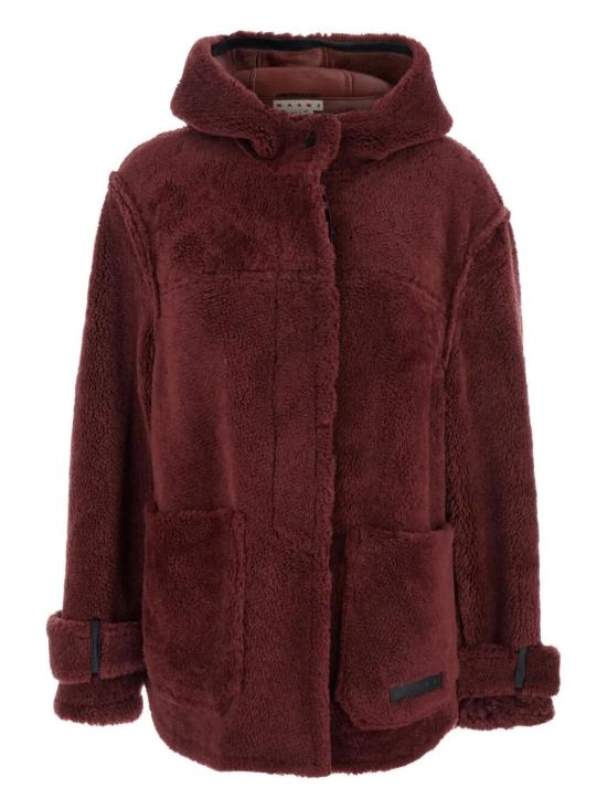 MARNI Women Jackets JKMX0364A0ULM124 ROM88 BORDEAUX