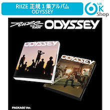 PACKAGE Ver. ランダム RIIZE 正規１集アルバム ODYSSEY 韓国チャート反映 当店特典 ライズ