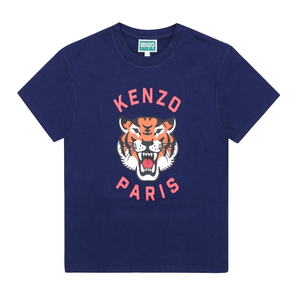 ケンゾー キッズ 半袖Tシャツ タイガー K61676 84N