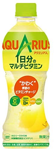 アクエリアス 1日分のマルチビタミン 500mlPET24本2ケース コカコーラ コカコーラ