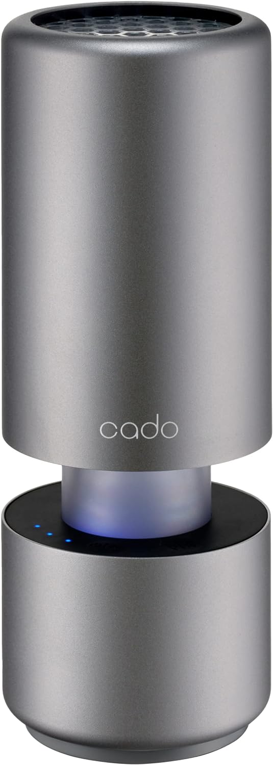 空気清浄機 車用 ポータブル 空気清浄器 LEAF 車載 卓上 タバコ フィルター 花粉 脱臭 ウイルス 除菌 消臭 ドリンクホルダー カー用品 usb 空間除菌 小型 LEDライト お手入れ 簡単 15,696円