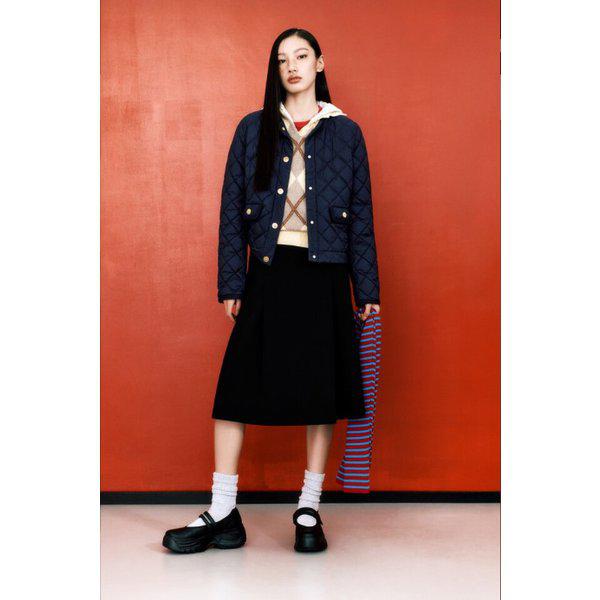 T22F7WSC062WT1 ブント ゴールド ボタン スカート