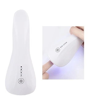 ネイル LEDライト ジェルライト UVレジン ネイル用品 ネイルライト 充電式 UV LEDライト