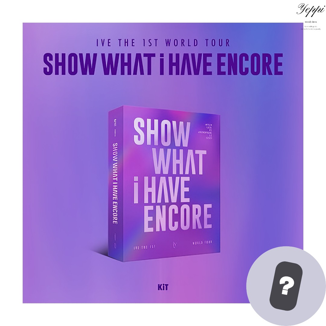 【 当日出発 】IVE - IVE THE 1ST WORLD TOUR : SHOW WHAT I HAVE - ENCORE KiT VIDEO [ 当店特典 ] ive 公式グッズ