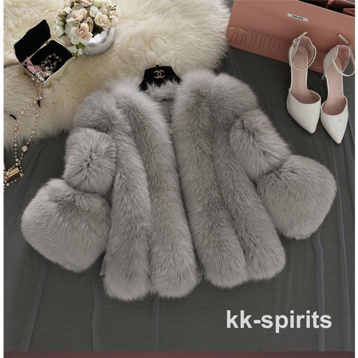 ファーコート レディース 毛皮コート フェイクファー フォックス アウター ジャケット ショート丈コート 高級 おしゃれ 上着 暖かい 防寒 冬服 もこもこ