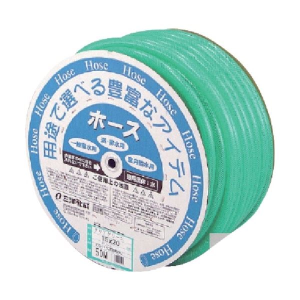 クリアグリーンホース 15x20 50m ドラム巻 CG-1520D50G 1巻 17,579円