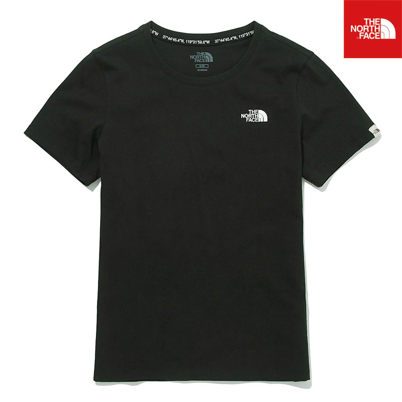 [THE NORTH FACE] W DAILY LOGO S/S R/TEE NT7UM32J ノースフェイス 半袖 Tシャツ レディース メンズ 韓国ファッション