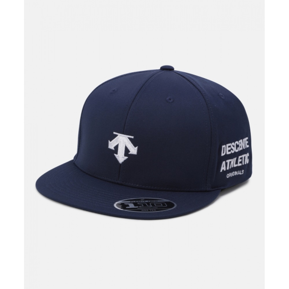 DESCENTE タックテール スナップバック ネイビー SQ323UCP72