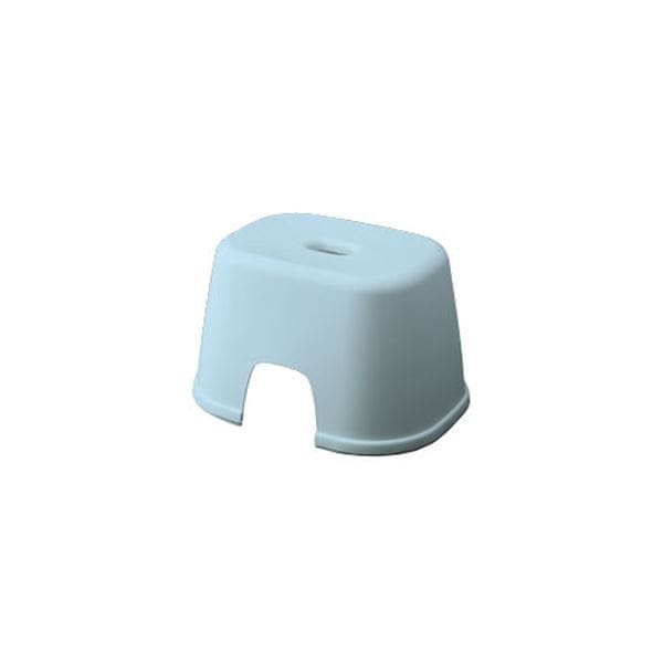 20セット シンプル バスチェア/風呂椅子 200 ブルー すべり止め付き 材質:PP HOME&HOME
