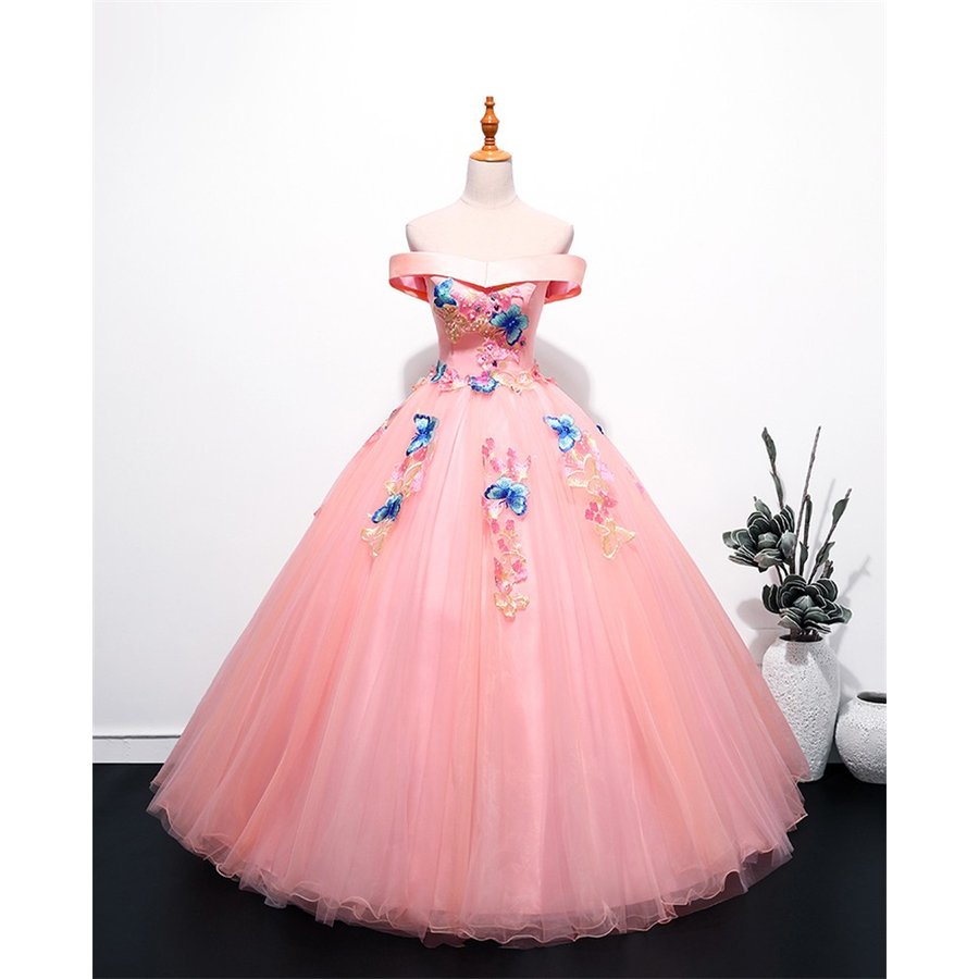 新商品　ウェディングドレス カラードレス 演奏会用ロングドレス　大きいサイズ ピアノ 発表会 ピンク